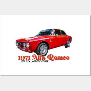 1971 Alfa Romeo 1750 GTV Hardtop Coupe Posters and Art